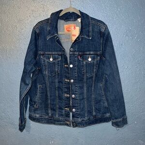 Levi's Dark Blue Jean Jacket for Women